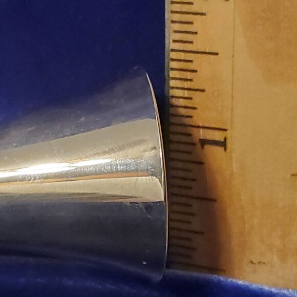 Vtg 2 Solingen Candle Holders MCM Chrome Made in Germany Minimal ScandinavianZen - Picture 3 of 5